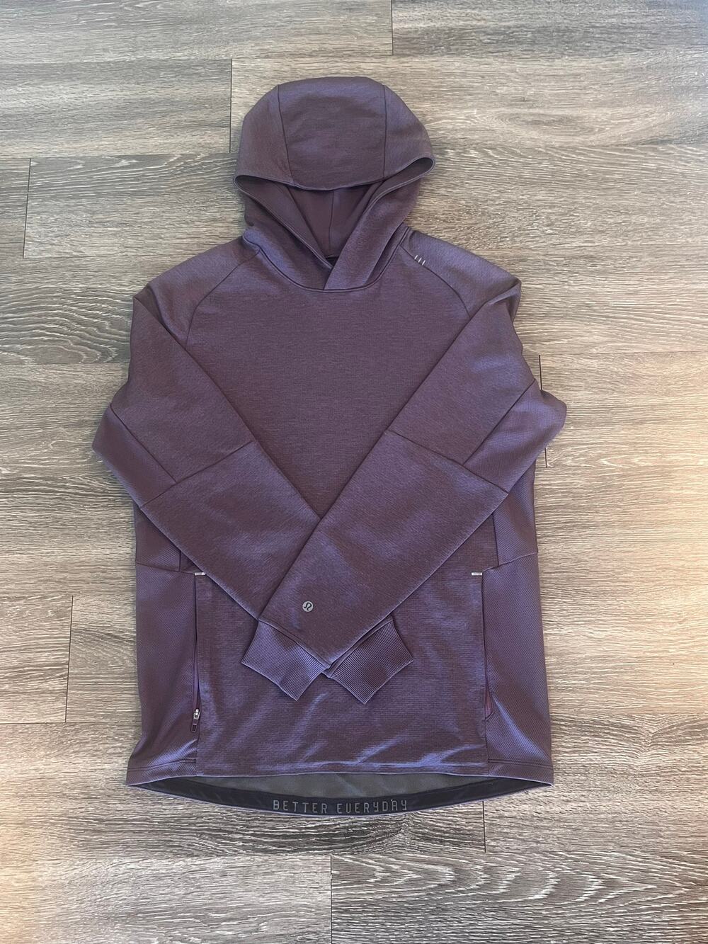 Lululemon Men’s M Pullover Better Everyday Hoodie Purple $168 MRSP